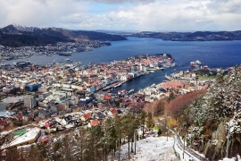 Bergen from above