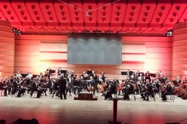 A live performance at Grieghallen