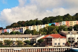 Bristol - colourful houses