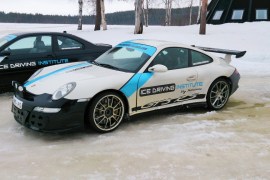 Drive a Porsche 911 GT3 on ice. Yes, really!